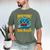 Dragon Bookworm Please I'm A Book Dragon Men's Comfort Colors T-Shirt Moss