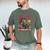 Dragon Just A Girl Who Loves Dragons And Books Men's Comfort Colors T-Shirt Moss
