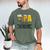 Drinking Opa Like A Regular Grandpa Much Cooler Beer Dad Men's Comfort Colors T-Shirt Moss