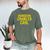 Dungeon Crawler Carl Yellow Text Logo LitRPG Series Book Men's Comfort Colors T-Shirt Moss