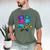 Eighties Console Controller Gaming Player Gadget Nostalgia Men's Comfort Colors T-Shirt Moss Eighties Console Controller Gaming Player Gadget Nostalgia Men's Comfort Colors T-Shirt Moss