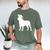 English Mastiff Graduation Dog Graduate Men's Comfort Colors T-Shirt Moss