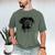 English Mastiff Sketch Drawing Art Dog Lover Mom Dad Women Men's Comfort Colors T-Shirt Moss