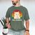 Ew People Introvert Cat Lover Crazy Colorful Cat Lady Men's Comfort Colors T-Shirt Moss