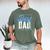 Expecting Dad Of Boy Est 2026 Father's Day Son-Dad To Be Men Men's Comfort Colors T-Shirt Moss