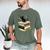 Fantasy Drama Tragedy Cat Book Lover Reading Humor Men's Comfort Colors T-Shirt Moss