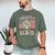 My Favorite Firefighter Calls Me Dad Fireman Father Saying Men's Comfort Colors T-Shirt Moss