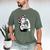Female Librarian Rosie Riveter Book Guardian Woman Men's Comfort Colors T-Shirt Moss