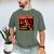 Fight Evil Read Books Propaganda Poster Men's Comfort Colors T-Shirt Moss