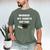 Finance Accounting Graduation Shirt Worked My Assets Off Men's Comfort Colors T-Shirt Moss