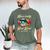 Fishing Father's Day Dad Fisherman Birthday Graphic Men's Comfort Colors T-Shirt Moss Fishing Father's Day Dad Fisherman Birthday Graphic Men's Comfort Colors T-Shirt Moss