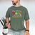 Fourth 4th Grade 2018 Nailed It Graduation Shirt Men's Comfort Colors T-Shirt Moss