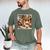 Fox Reads By Fireplace In Cabin Rustic Book Cozy Cup Tea Men's Comfort Colors T-Shirt Moss Fox Reads By Fireplace In Cabin Rustic Book Cozy Cup Tea Men's Comfort Colors T-Shirt Moss