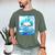 Frutiger Aero Aesthetic Tech Book Butterfly Men's Comfort Colors T-Shirt Moss