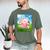 Frutiger Aero Aesthetic Tech Kawaii Strawberry Milk Fishes Men's Comfort Colors T-Shirt Moss Frutiger Aero Aesthetic Tech Kawaii Strawberry Milk Fishes Men's Comfort Colors T-Shirt Moss