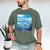 Frutiger Aero Aesthetic Tech Ocean Underwater Fishes Men's Comfort Colors T-Shirt Moss Frutiger Aero Aesthetic Tech Ocean Underwater Fishes Men's Comfort Colors T-Shirt Moss