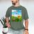 Frutiger Aero Aesthetic Tech Scenery Fishes Sunflower Raglan Baseball Tee Men's Comfort Colors T-Shirt Moss Frutiger Aero Aesthetic Tech Scenery Fishes Sunflower Raglan Baseball Tee Men's Comfort Colors T-Shirt Moss