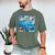 Frutiger Aero Retro Vibes Y2K Retro Grunge Men's Comfort Colors T-Shirt Moss