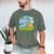 Frutiger Aero Y2K Fashion Trends Statement Piece Tech Orange Men's Comfort Colors T-Shirt Moss