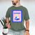 Fun Cute Introvert Cat Character With Wine Men's Comfort Colors T-Shirt Moss Fun Cute Introvert Cat Character With Wine Men's Comfort Colors T-Shirt Moss