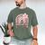 Fun Happy Last Day Of School Girl Student Graduation Rainbow Men's Comfort Colors T-Shirt Moss