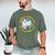 Funny Introvert Cat I Can't Go I'm An Inside Cat Homebody Men's Comfort Colors T-Shirt Moss