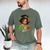 Future HBCU Grad Girl Kids Graduation HBCU College Men's Comfort Colors T-Shirt Moss