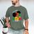 Future HBCU Grad History Girl Graduation HBCU Kids Men's Comfort Colors T-Shirt Moss