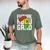 Future HBCU Graduate Afro Girls College Graduation Men's Comfort Colors T-Shirt Moss