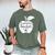 Geography Teacher Est 2018 School Graduation T Shirt Men's Comfort Colors T-Shirt Moss