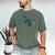 Golf Dad Hole In One Golf First Birthday Boy Party Men's Comfort Colors T-Shirt Moss