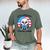 A Good Day To Read a Book Reading Eagle With American Flag Men's Comfort Colors T-Shirt Moss A Good Day To Read a Book Reading Eagle With American Flag Men's Comfort Colors T-Shirt Moss