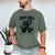 Good Girls Read Spicy Skeleton Book Club Men's Comfort Colors T-Shirt Moss
