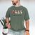 Goose Forget Flowers Buy Me Books Men's Comfort Colors T-Shirt Moss