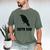 Goth Dad Gothic Bird Crow Emo Father's Day Men's Comfort Colors T-Shirt Moss