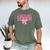 Graduate 2025 Class Of 2025 Senior Coquette Bow Graduation Men's Comfort Colors T-Shirt Moss