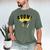 Graduation Cap And Diploma For Proud Graduation Men's Comfort Colors T-Shirt Moss