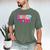 Graduation Class Of 2026 Senior Pink Coquette Bow 2026 Grade Men's Comfort Colors T-Shirt Moss
