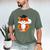 Graduation Fox School Bachelor Master Doctor Study Men's Comfort Colors T-Shirt Moss