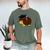 Graduation Hedgehog 2017 Graduate Graduation T-Shirt Men's Comfort Colors T-Shirt Moss