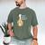 Graduation Senior Silly Goose Today Im A Serious Goose Men's Comfort Colors T-Shirt Moss