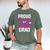 Grandma Graduation Shirt 2018 High School College Grad Men's Comfort Colors T-Shirt Moss