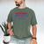 Grateful Dads World's Greatest Dad Fathers Day Men's Comfort Colors T-Shirt Moss