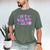 Groovy Retro In My Girl Dad Era Daddy Fathers Day Men's Comfort Colors T-Shirt Moss