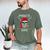 Halloween Pirate Skull Apparel Pirate Dad V-Neck Short Sleeve Cotton 100 T-Shirt Small Men's Comfort Colors T-Shirt Moss