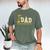 Happy Father's Day Construction For Son DAD Father's Day Men's Comfort Colors T-Shirt Moss