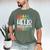 Hello Kindergarten First Day Back To School Graduation Men's Comfort Colors T-Shirt Moss