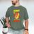 Hilarious Hot Dog Dad Joke Text Pun Dirty Joke -Barbecue Men's Comfort Colors T-Shirt Moss