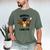 Hoot I Did It Grad Owl Holding Graduation Diploma Congrats Men's Comfort Colors T-Shirt Moss