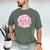 Hot Girls Read Pink Aesthetic Book Lover Reading Men's Comfort Colors T-Shirt Moss
